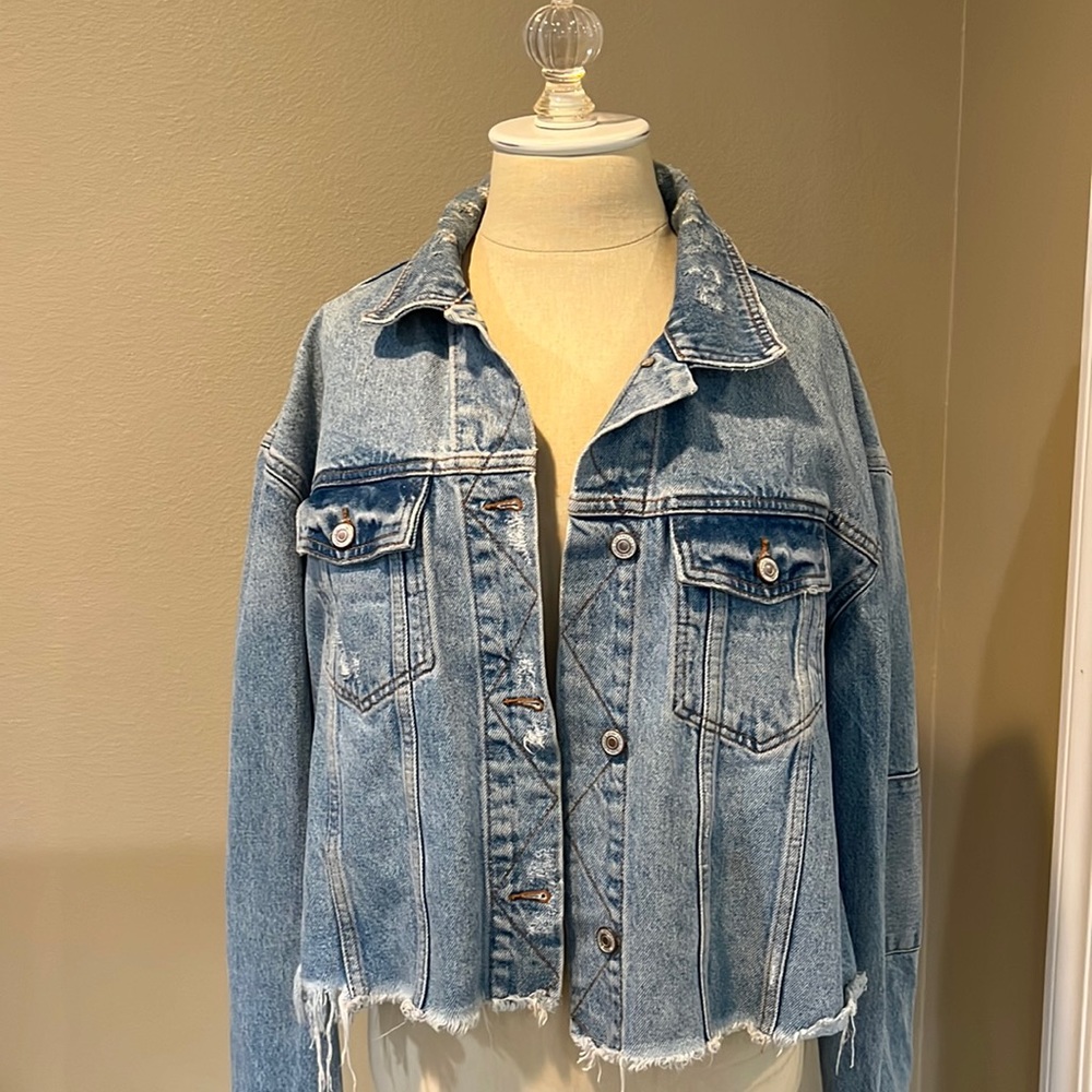 Free People Denim Jacket